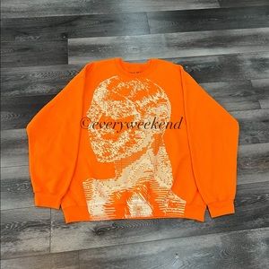 Ariana Grande Sweetener Silhouette Pixel Crewneck